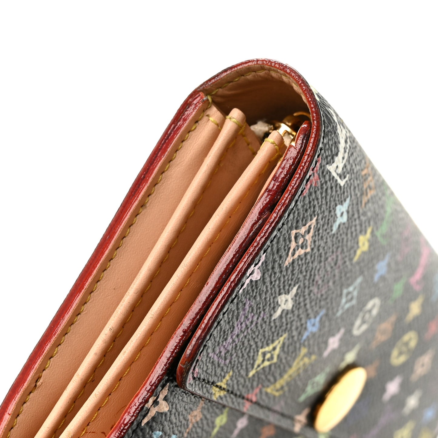 Monogram Multicolor Sarah Wallet Black