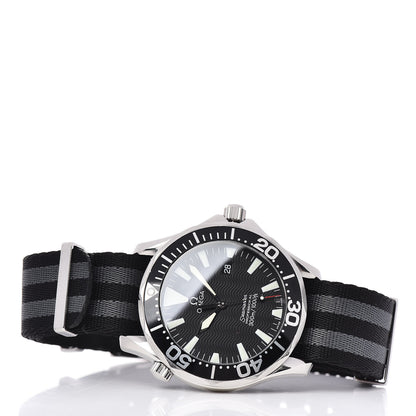 Omega Stainless Steel Nylon 41mm Seamaster Professional Quartz Watch Black 196.1640 3 of 5