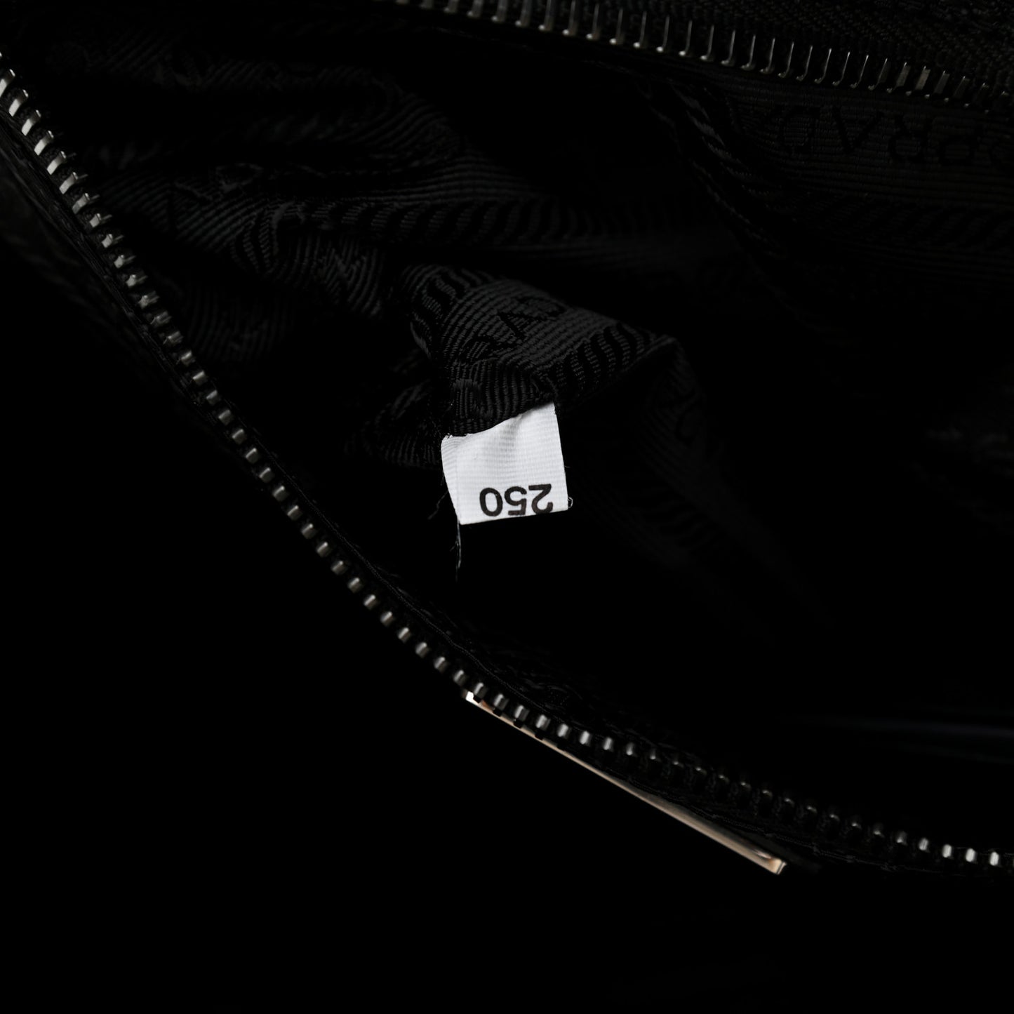 Re-Nylon Saffiano Mens Backpack Black