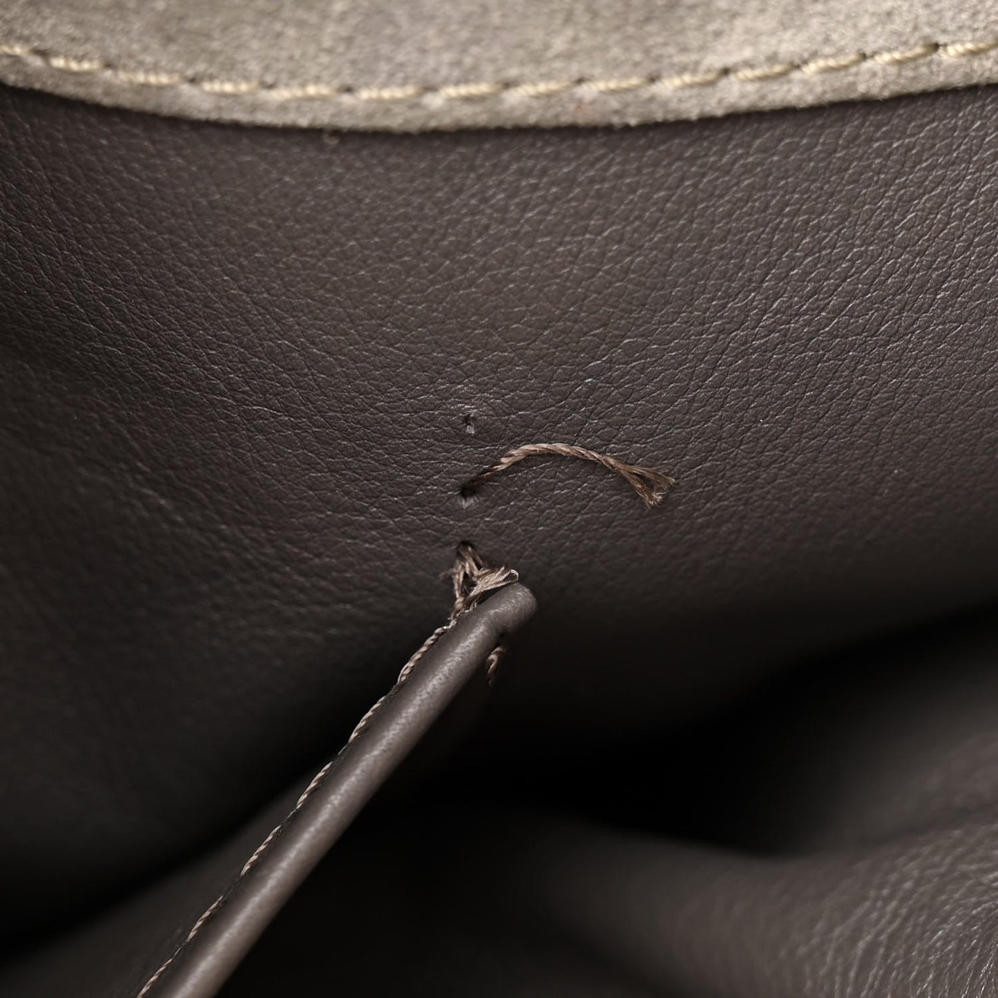 Suede Snakeskin Monogram Embossed Whisper GM Jade