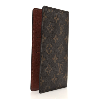 Louis Vuitton Monogram Simple Checkbook Holder Wallet Cover 3 of 8