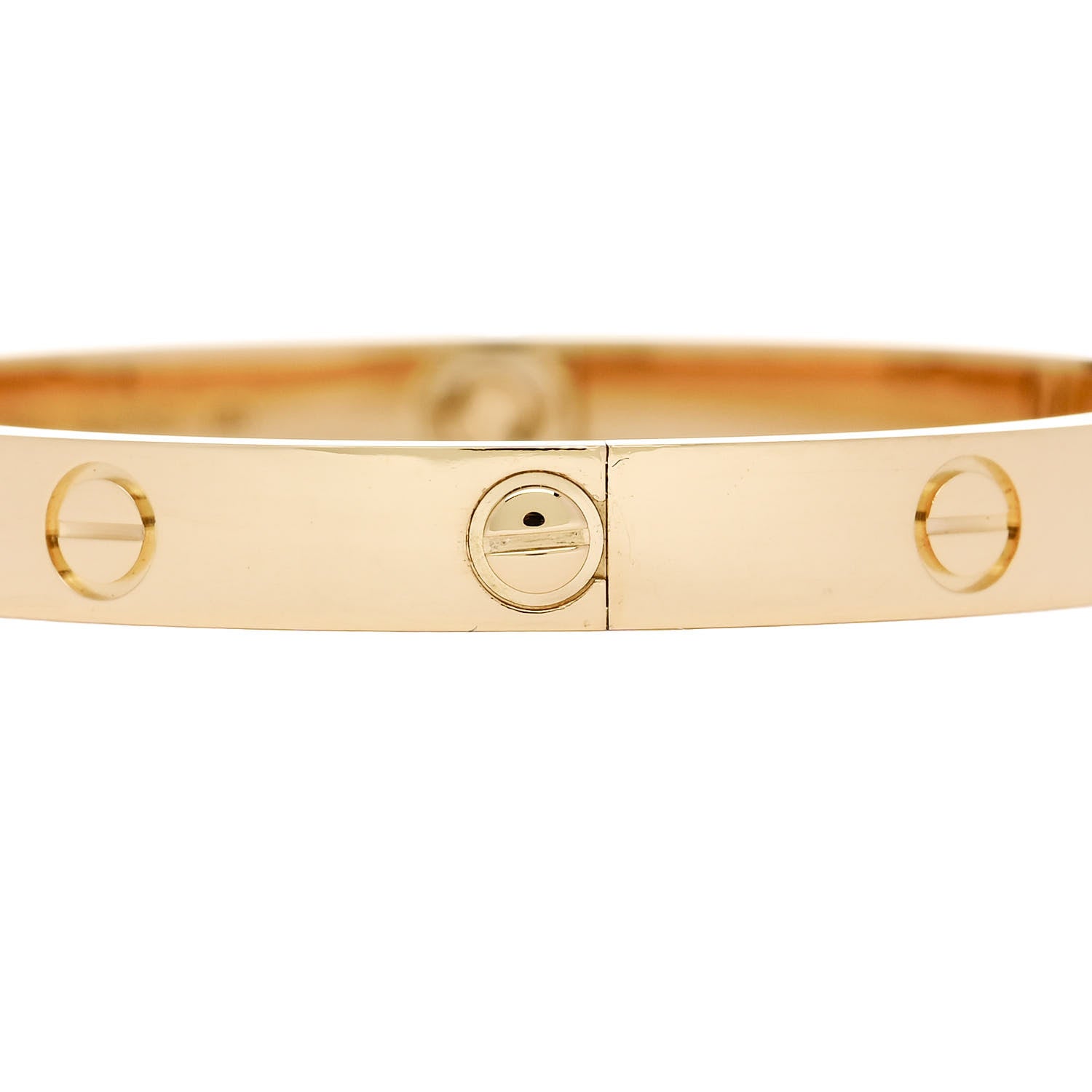 Cartier 18K Yellow Gold LOVE Bracelet 17 4 of 10