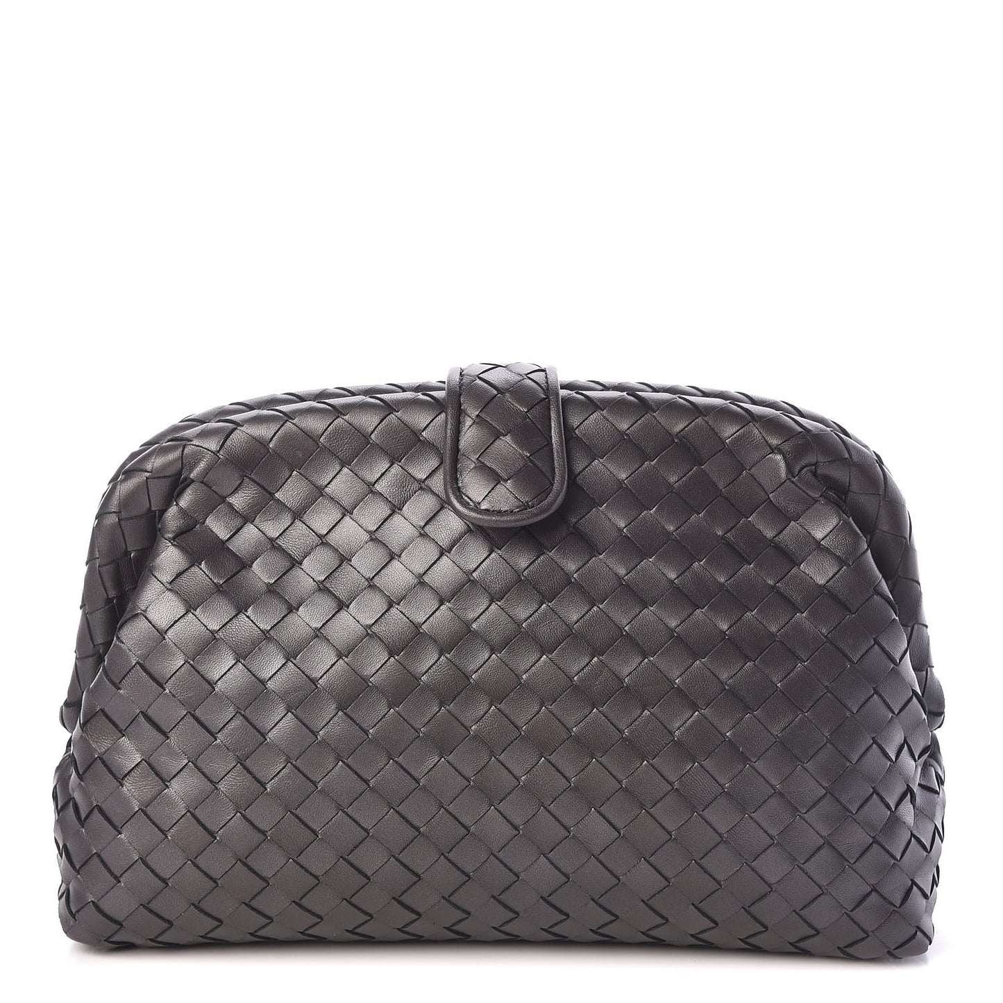 Nappa Intrecciato The Lauren 1980 Clutch Ebano