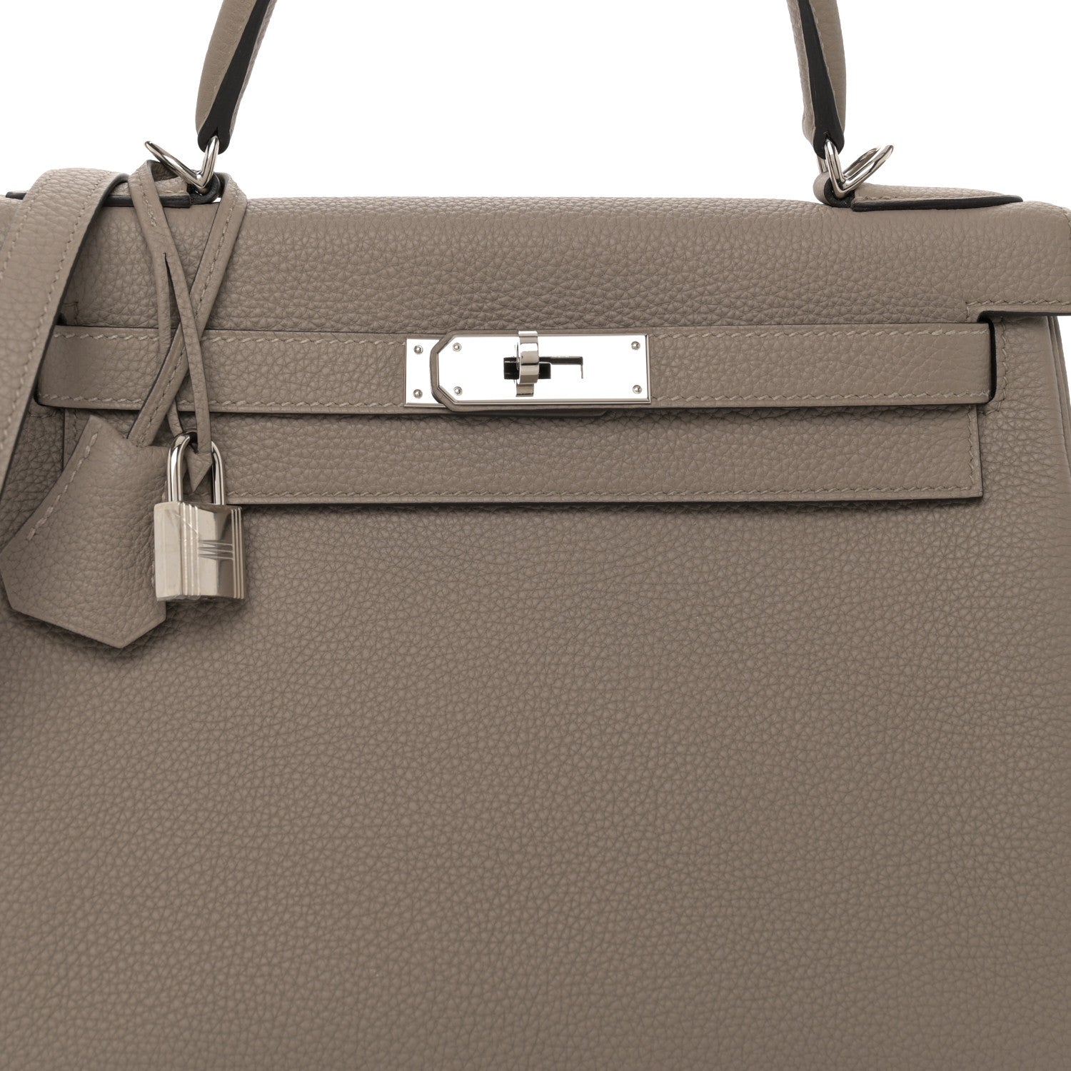 Hermes Togo Kelly Retourne 28 Gris Asphalte 8 of 11