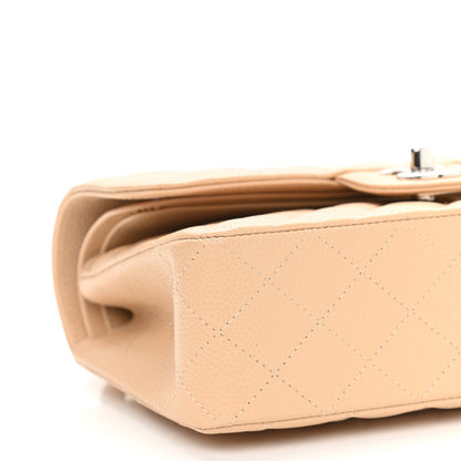 Chanel Caviar Quilted Small Double Flap Beige 9 of 11