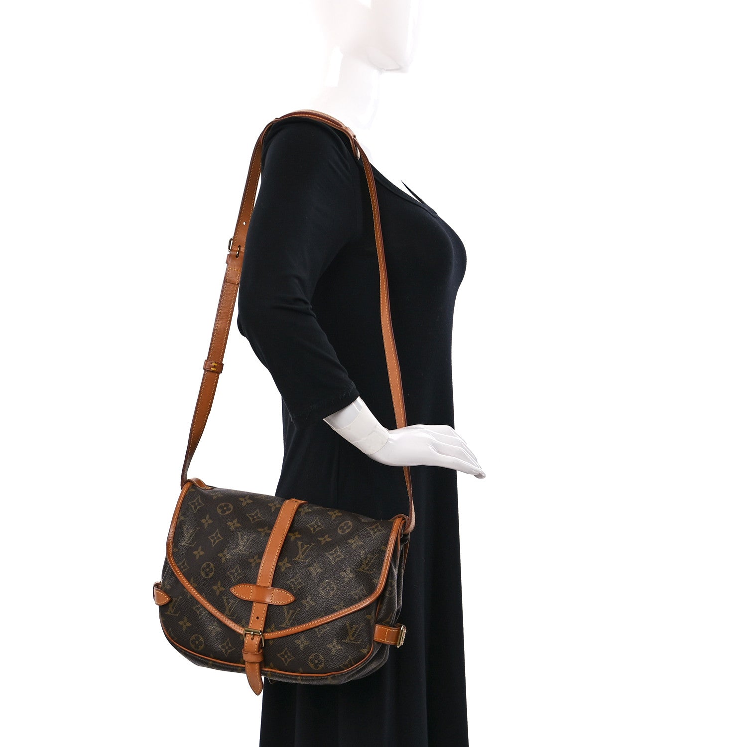 Louis Vuitton Monogram Saumur 30 2 of 17