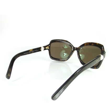 Chanel Tortoise Shell Pearl Sunglasses 5132-H 2 of 9