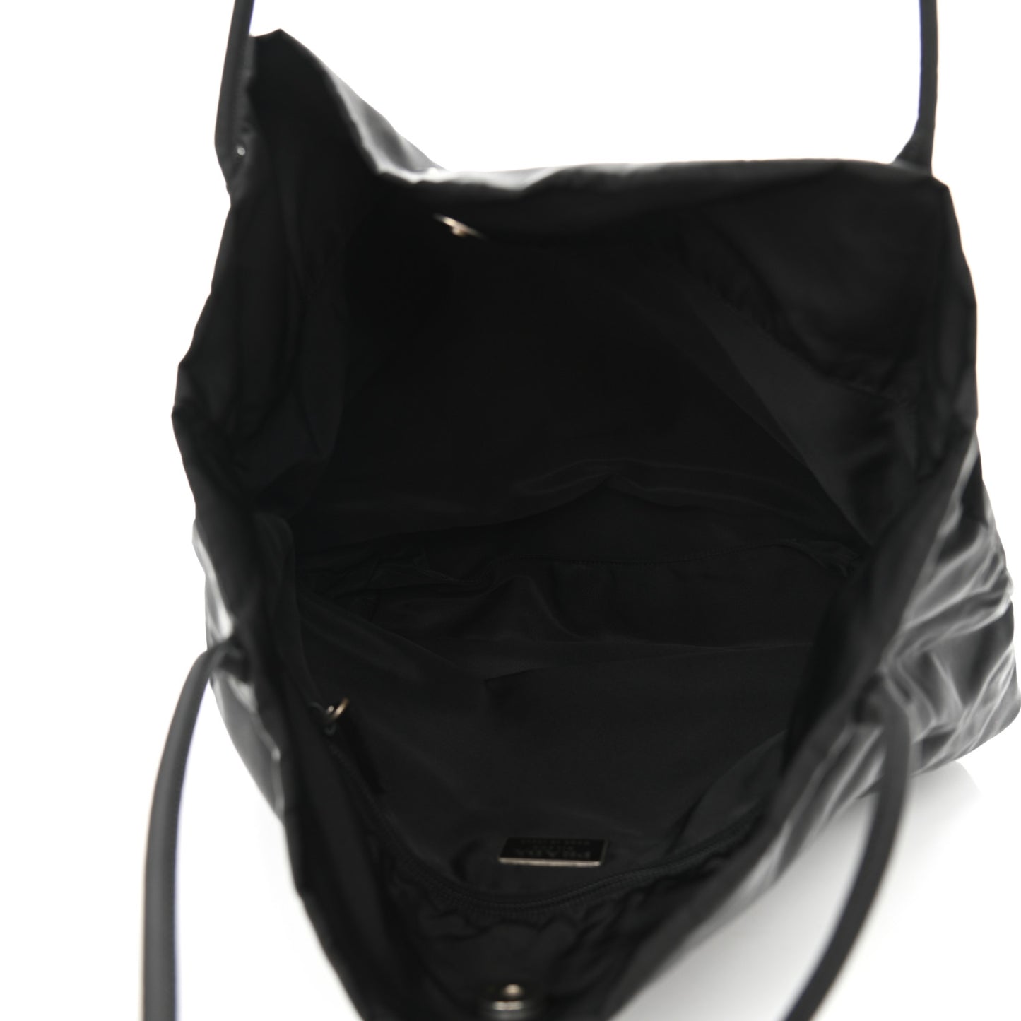 Nylon Vela Shoulder Bag Black