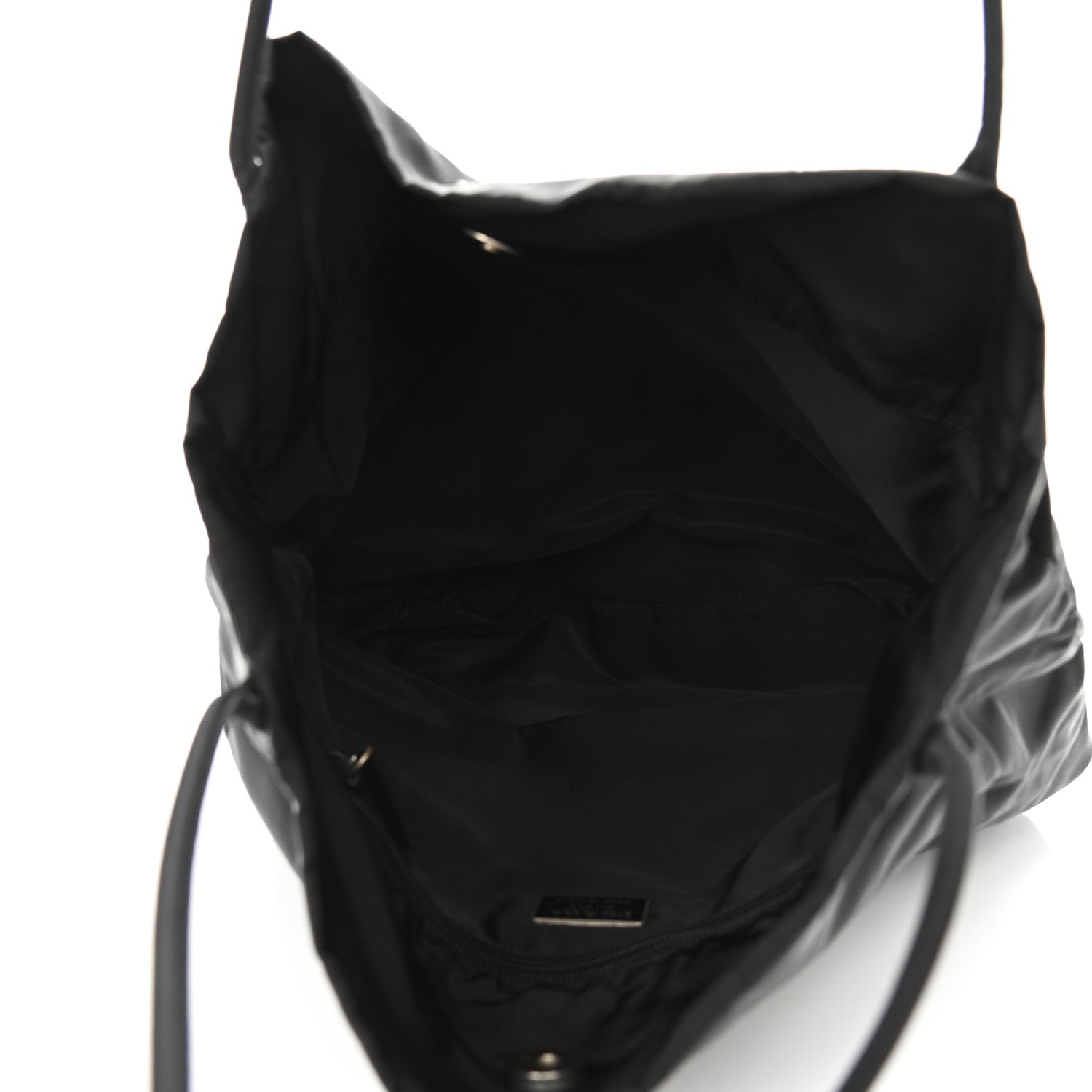 Prada Nylon Vela Shoulder Bag Black 5 of 11