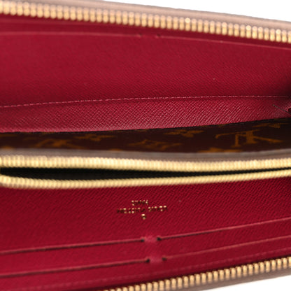 Louis Vuitton Monogram Clemence Wallet Fuchsia 6 of 10