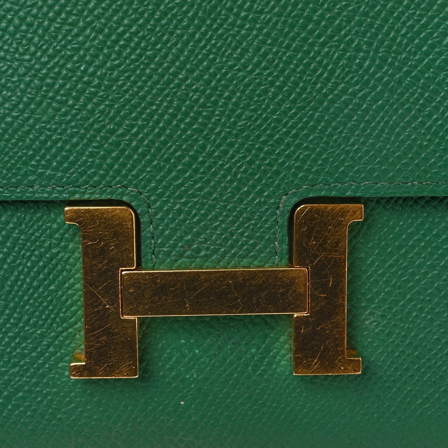 Hermes Epsom Constance Short Wallet Vert Vertigo 7 of 11