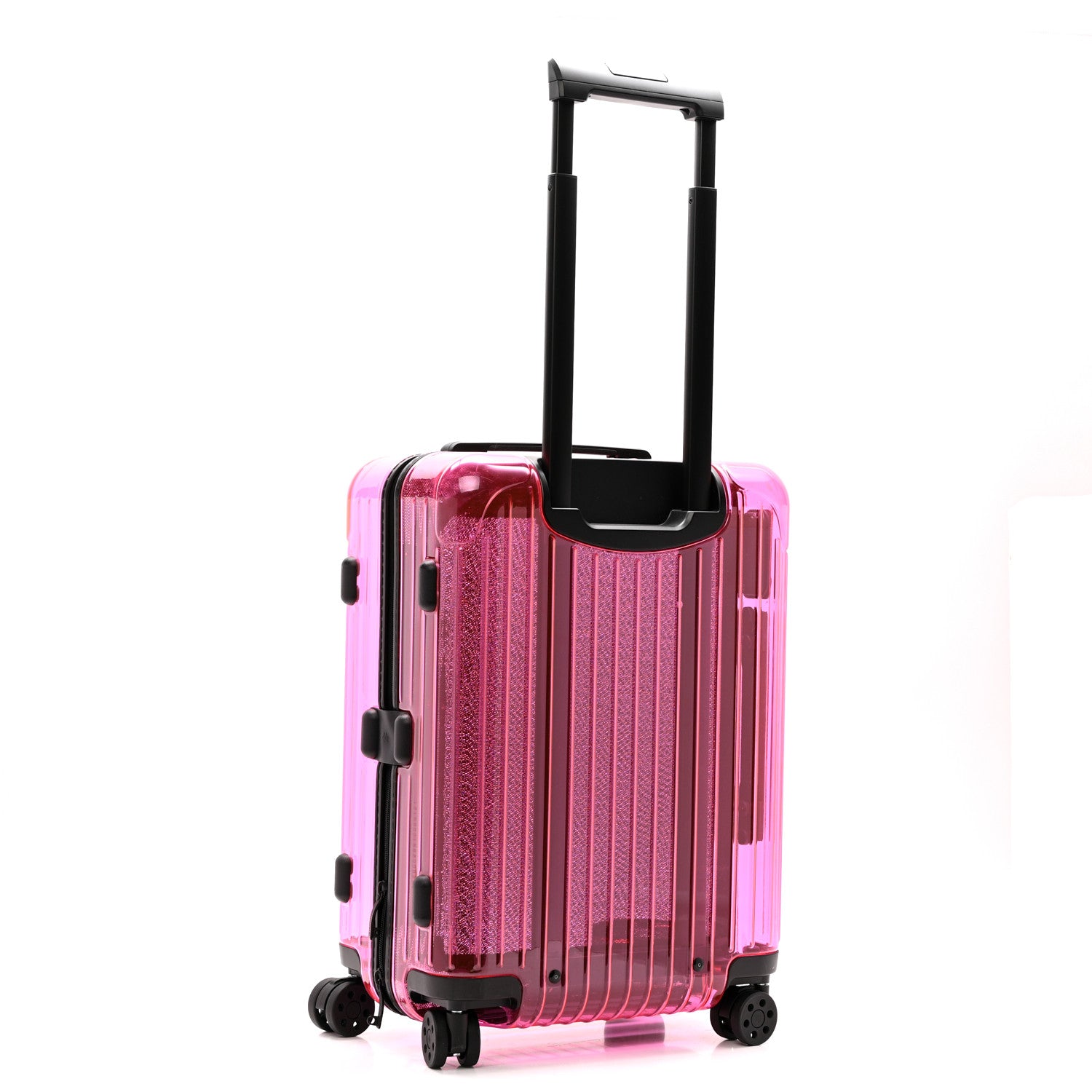 Rimowa Transparent Polycarbonate Essential Cabin Neon Pink 1825544