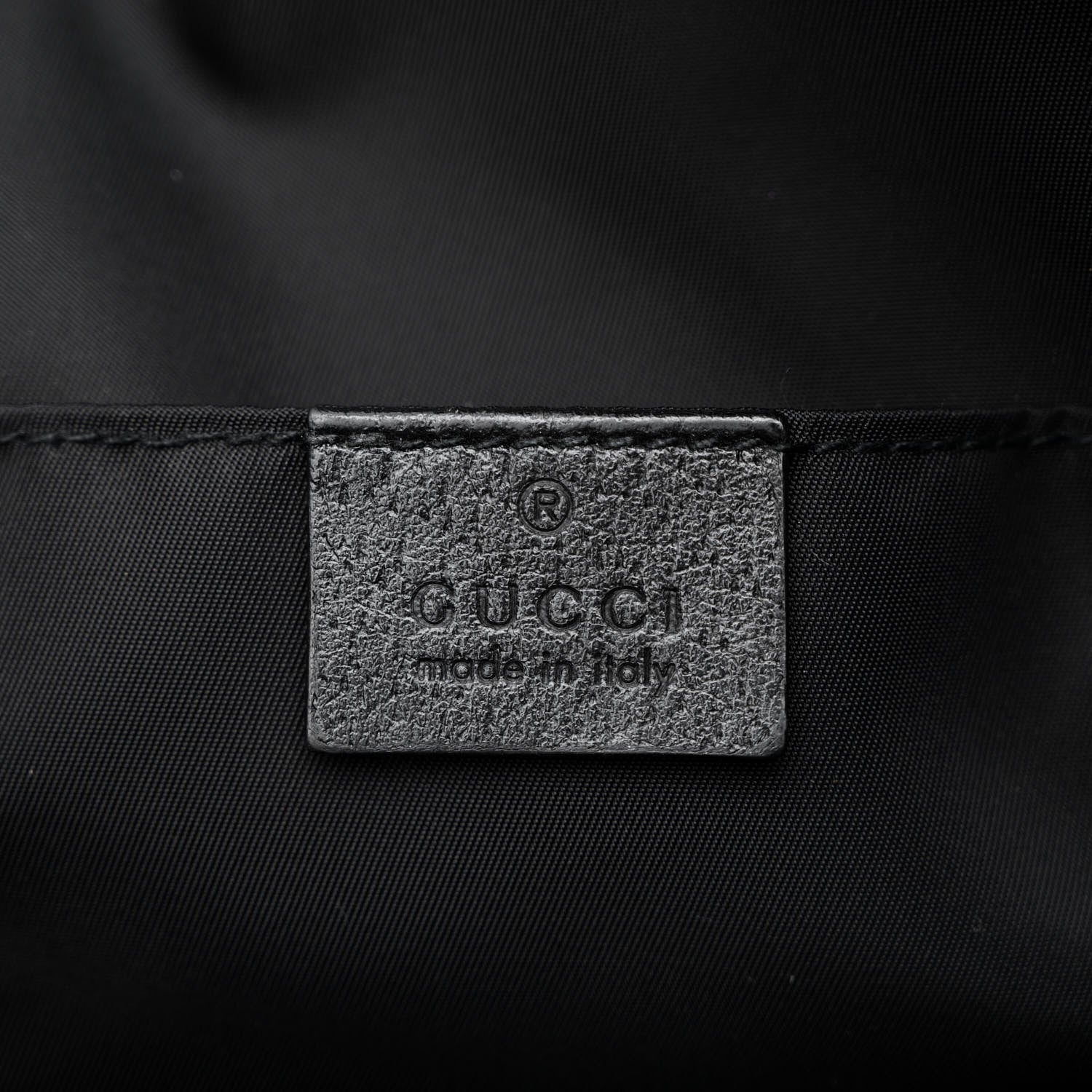 Gucci Econyl Nylon Monogram Off The Grid Messenger Black 6 of 13