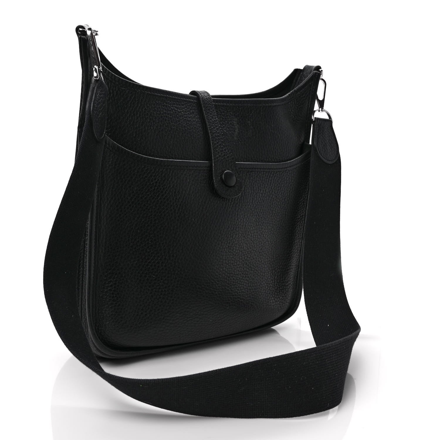 Hermes Taurillon Clemence Evelyne II PM Black 3 of 8