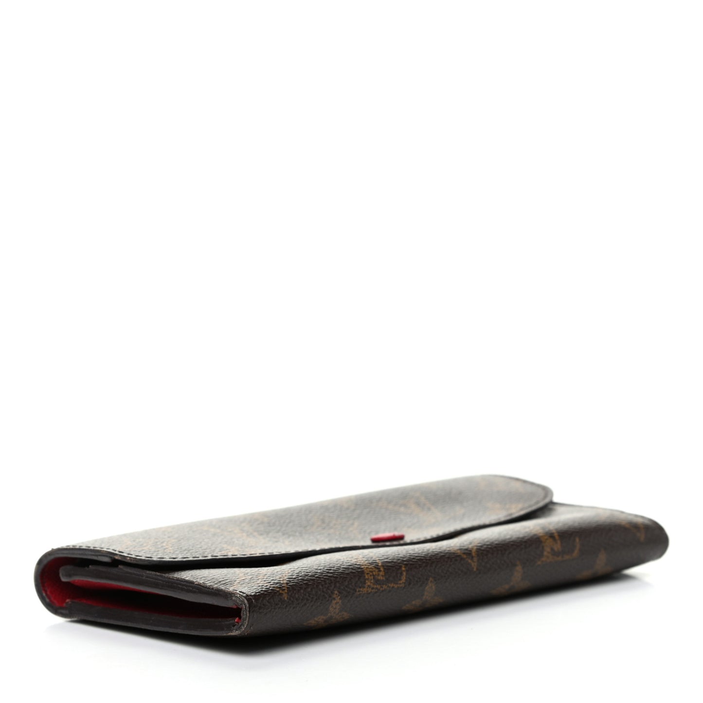 Monogram Emilie Wallet Red