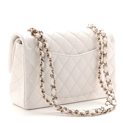 Chanel Caviar Quilted Small Double Flap White 3 of 11