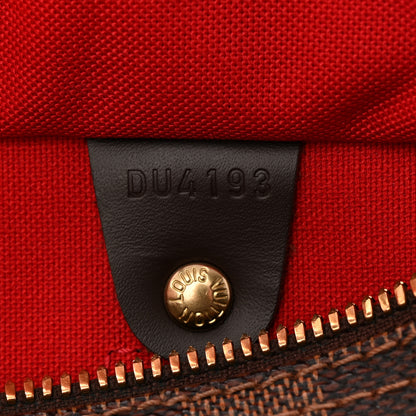 Louis Vuitton Damier Ebene Speedy Bandouliere 25 7 of 11