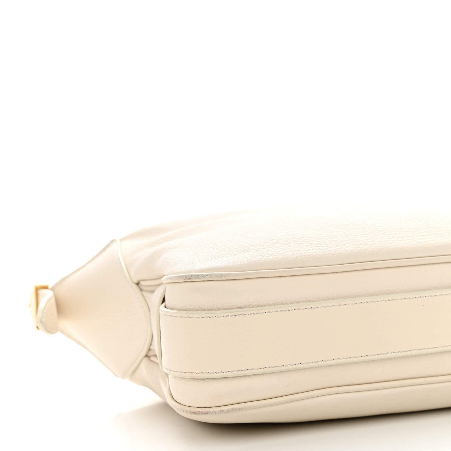 Celine Supple Calfskin Medium Romy Shoulder Bag Rice 9 of 11
