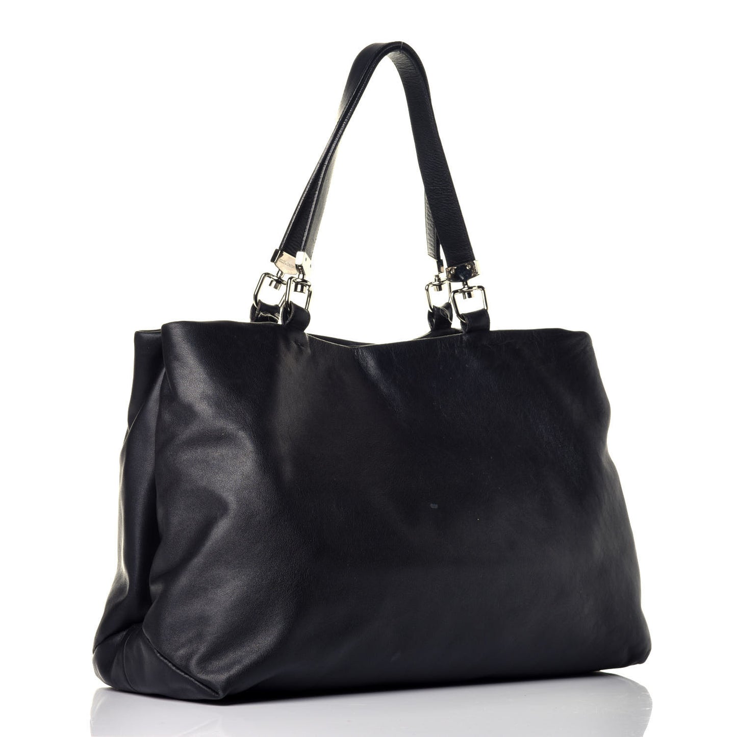 Deerskin Pocket Tote Black