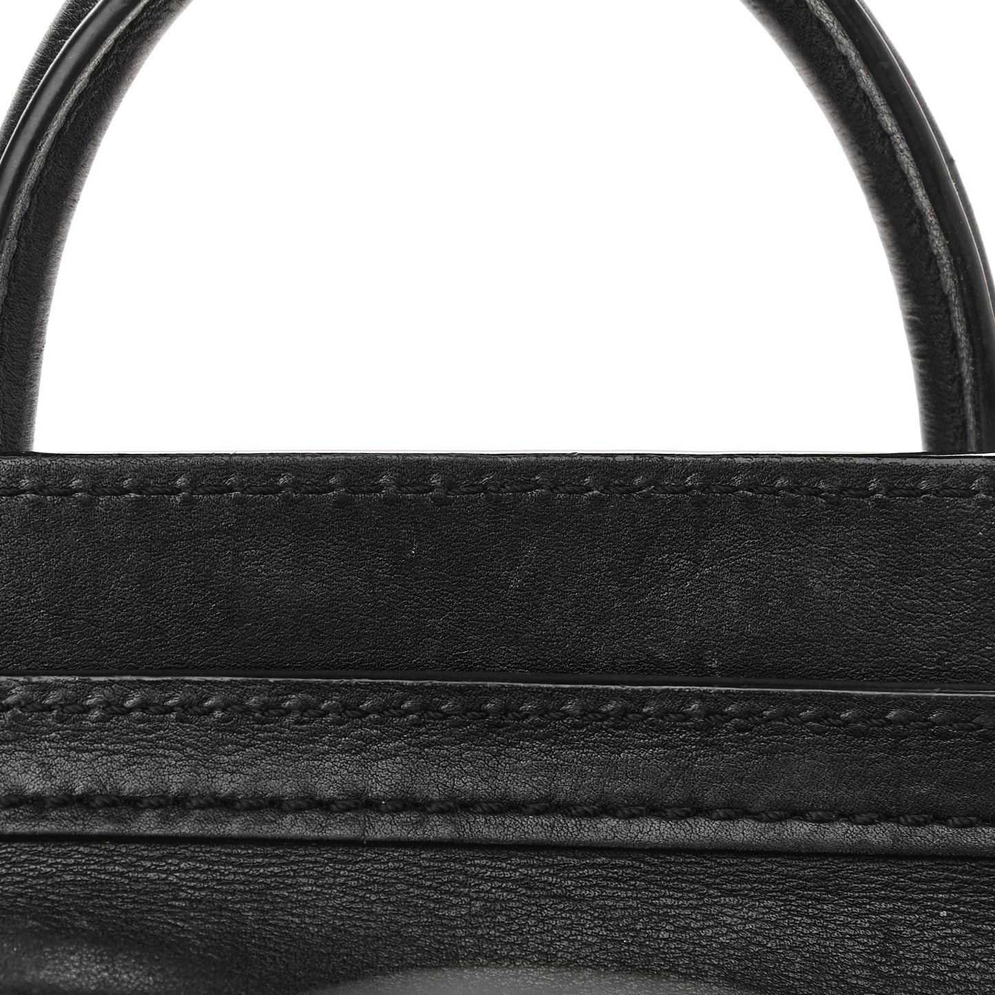 Smooth Calfskin Nano Luggage Black