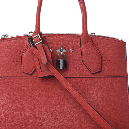 Louis Vuitton Calfskin City Steamer MM 9 of 11