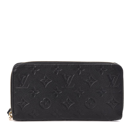 Louis Vuitton Empreinte Zippy Wallet Black 1 of 6