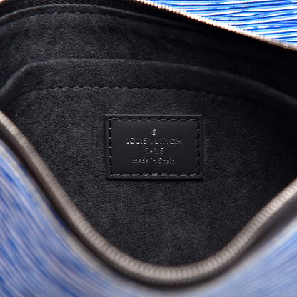 Louis Vuitton Epi Neverfull MM Denim Light 10 of 12