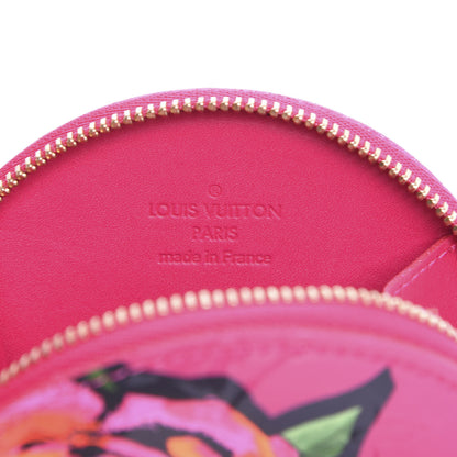 Louis Vuitton Vernis Roses Chapeau Coin Purse Rose Pop 6 of 7