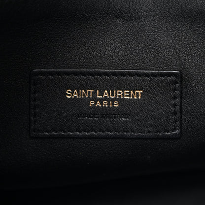 Saint Laurent Smooth Calfskin Small Le 5 A 7 Soft Hobo Black 6 of 11