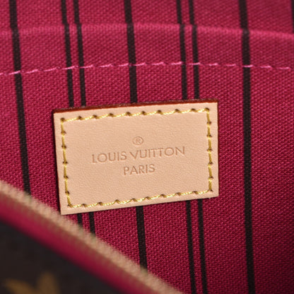 Louis Vuitton Monogram Neverfull MM GM Pochette Pivoine 6 of 8