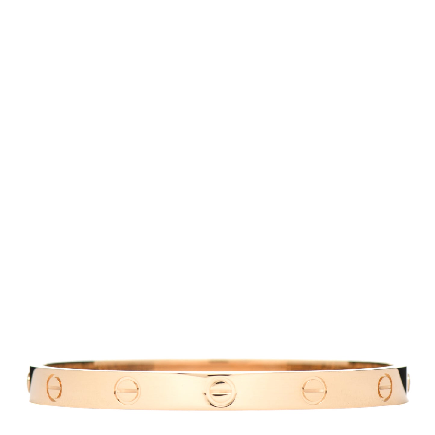 18K Yellow Gold LOVE Bracelet 17
