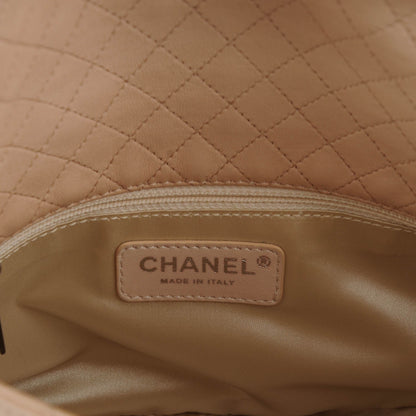 Chanel Lambskin Medium Soft and Chain Flap Beige 6 of 7
