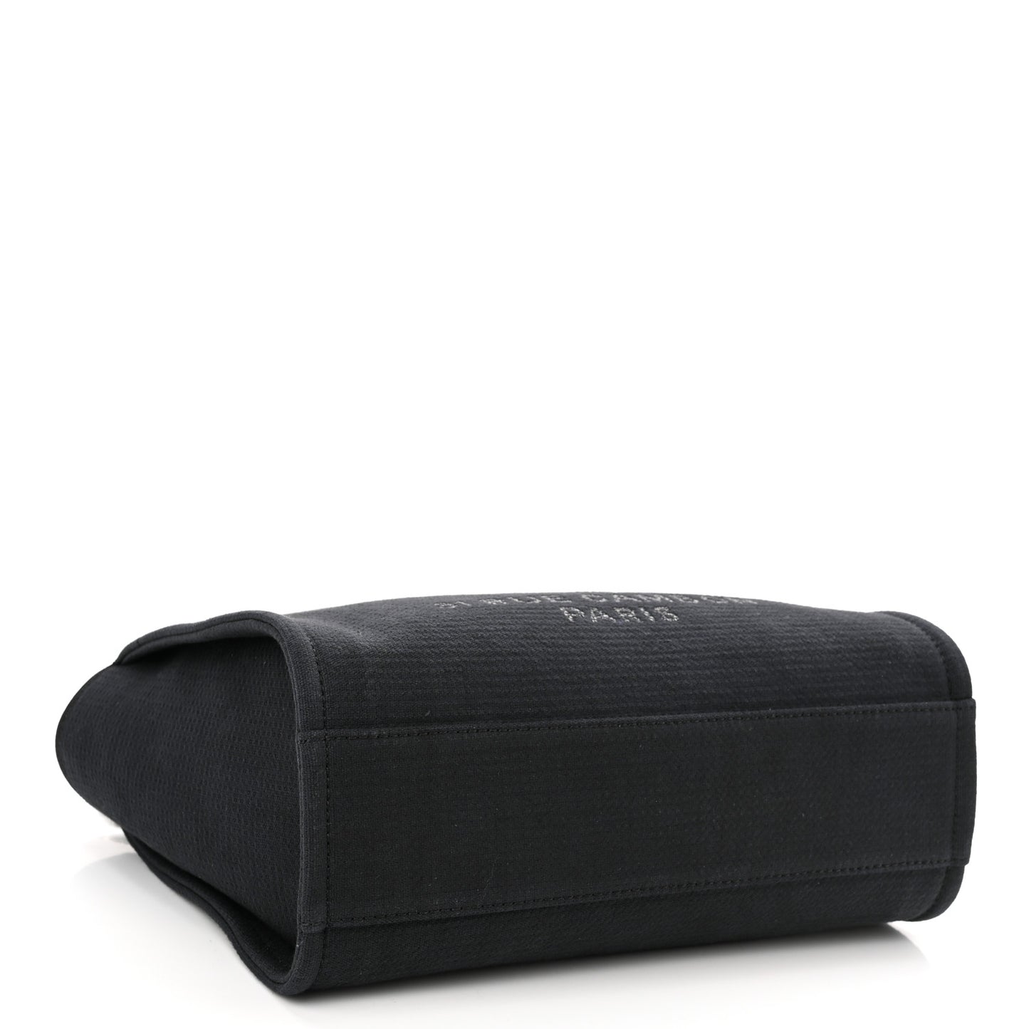 Mixed Fibers Small Deauville Tote Black