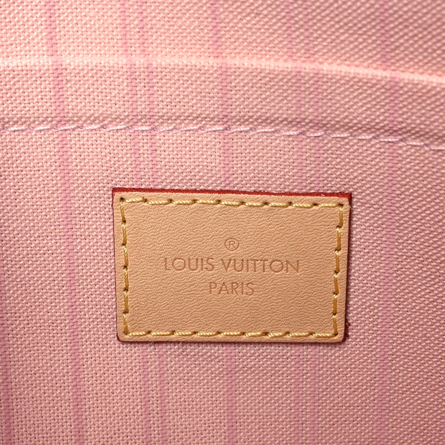 Damier Azur Neverfull MM GM Pochette Rose Ballerine