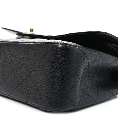 Chanel Caviar Quilted Jumbo Double Flap Black 10 of 10
