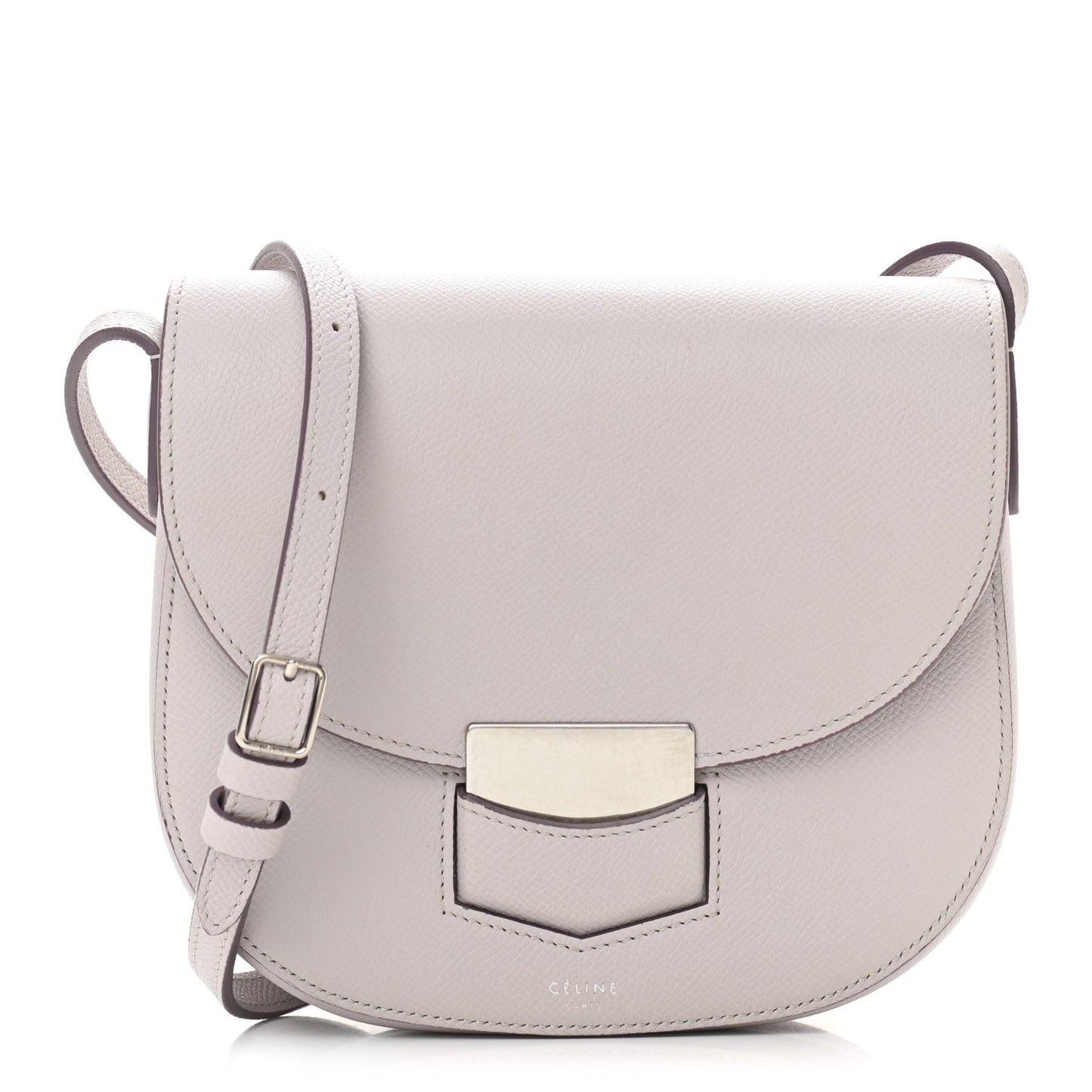 Grained Calfskin Compact Trotteur Ballerina