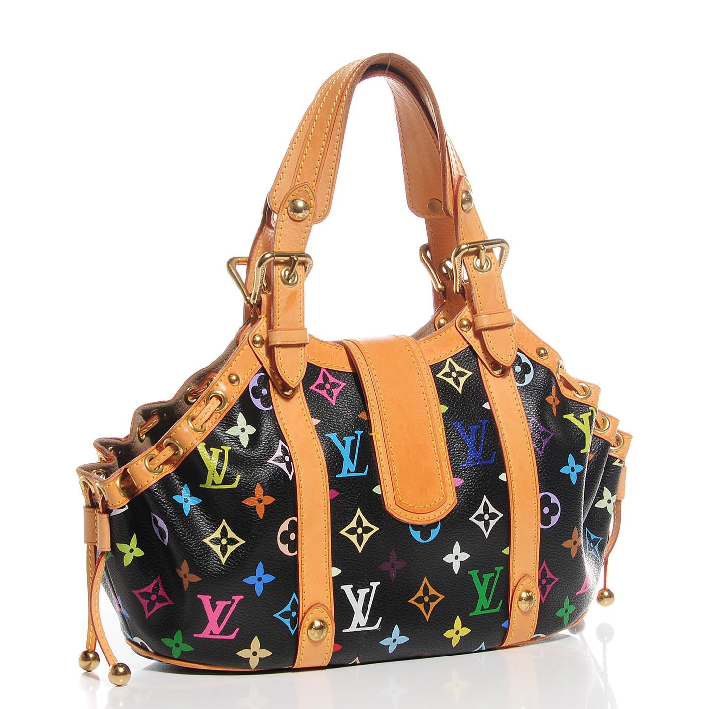 Monogram Multicolor Theda GM Black
