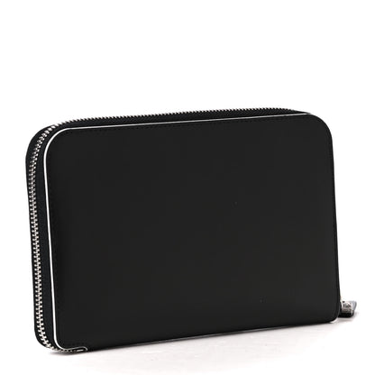 Delvaux Box Calf Bowler Hat Trompe L'œil Multi Wallet Black 3 of 5