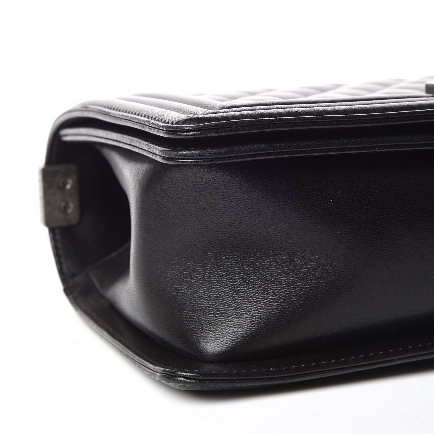 Chanel Lambskin Quilted Medium Boy Flap Black 5 of 11