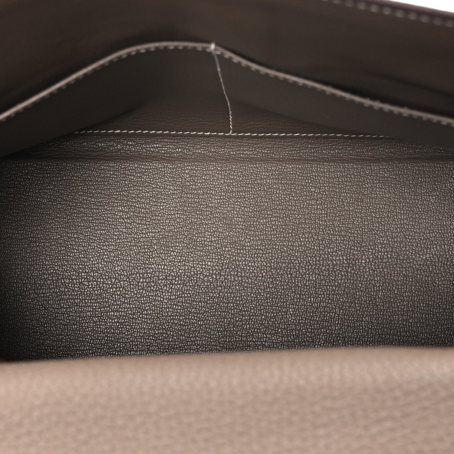 Hermes Togo Kelly Retourne 28 Etoupe 5 of 11