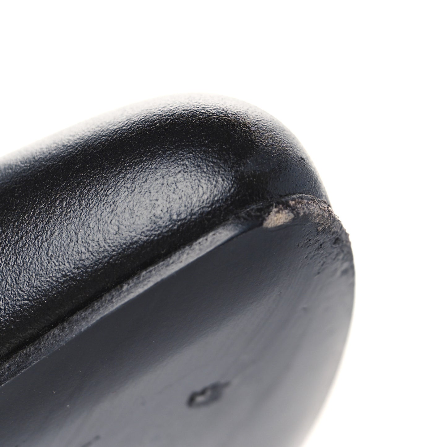 Calfskin Shark Lock Ankle Boots 41 Black