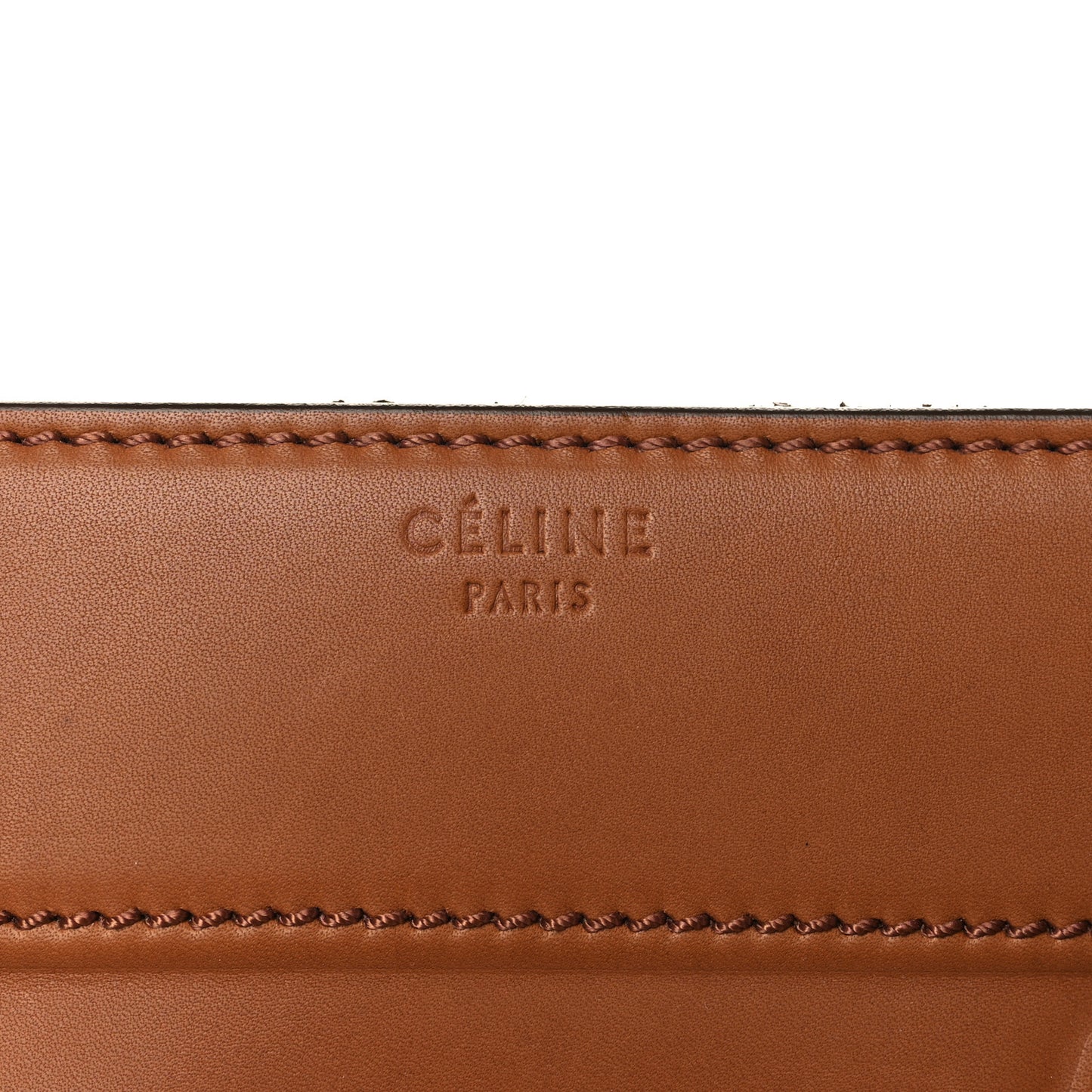 Natural Calfskin Medium Phantom Luggage Tan