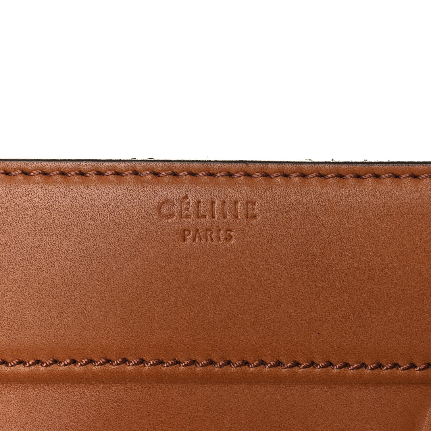 Celine Natural Calfskin Medium Phantom Luggage Tan 6 of 9