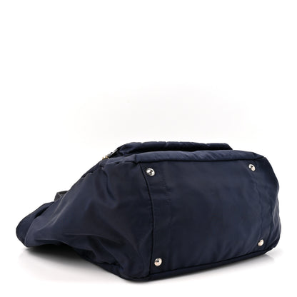 Prada Tessuto Nylon Vela Diaper Bag Blue 3 of 8