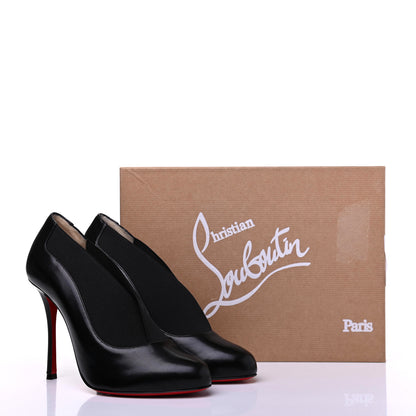 Christian Louboutin Shiny Nappa Toot Couverte 100 Pumps 37.5 Black 9 of 9