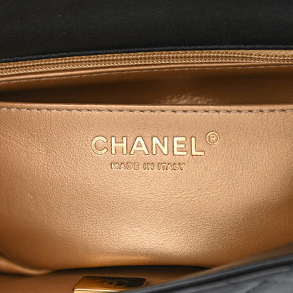 Chanel Lambskin Quilted Mini Pearl Crush Flap Black 6 of 11