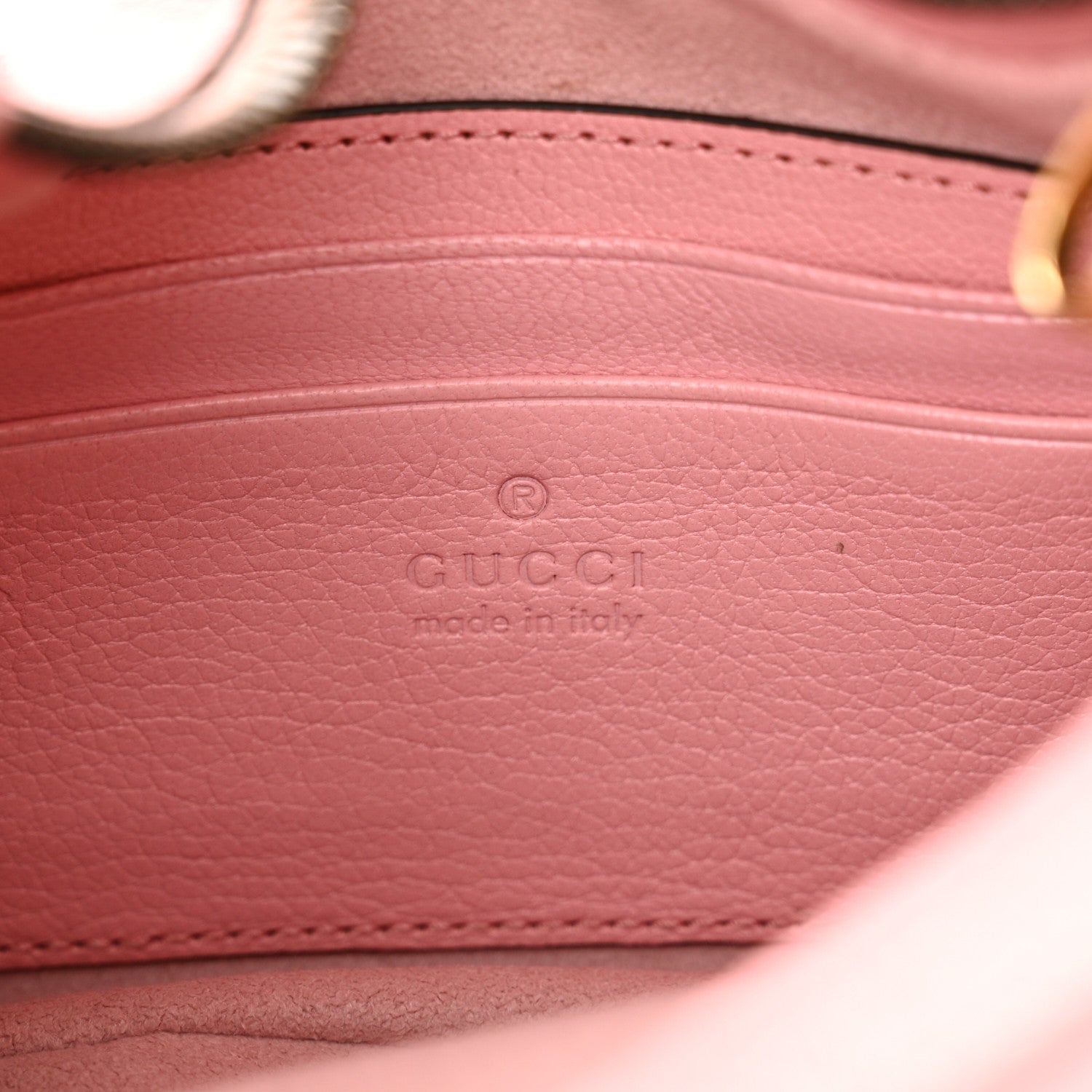 Gucci Goatskin Small Aphrodite Shoulder Bag Wild Rose 6 of 14