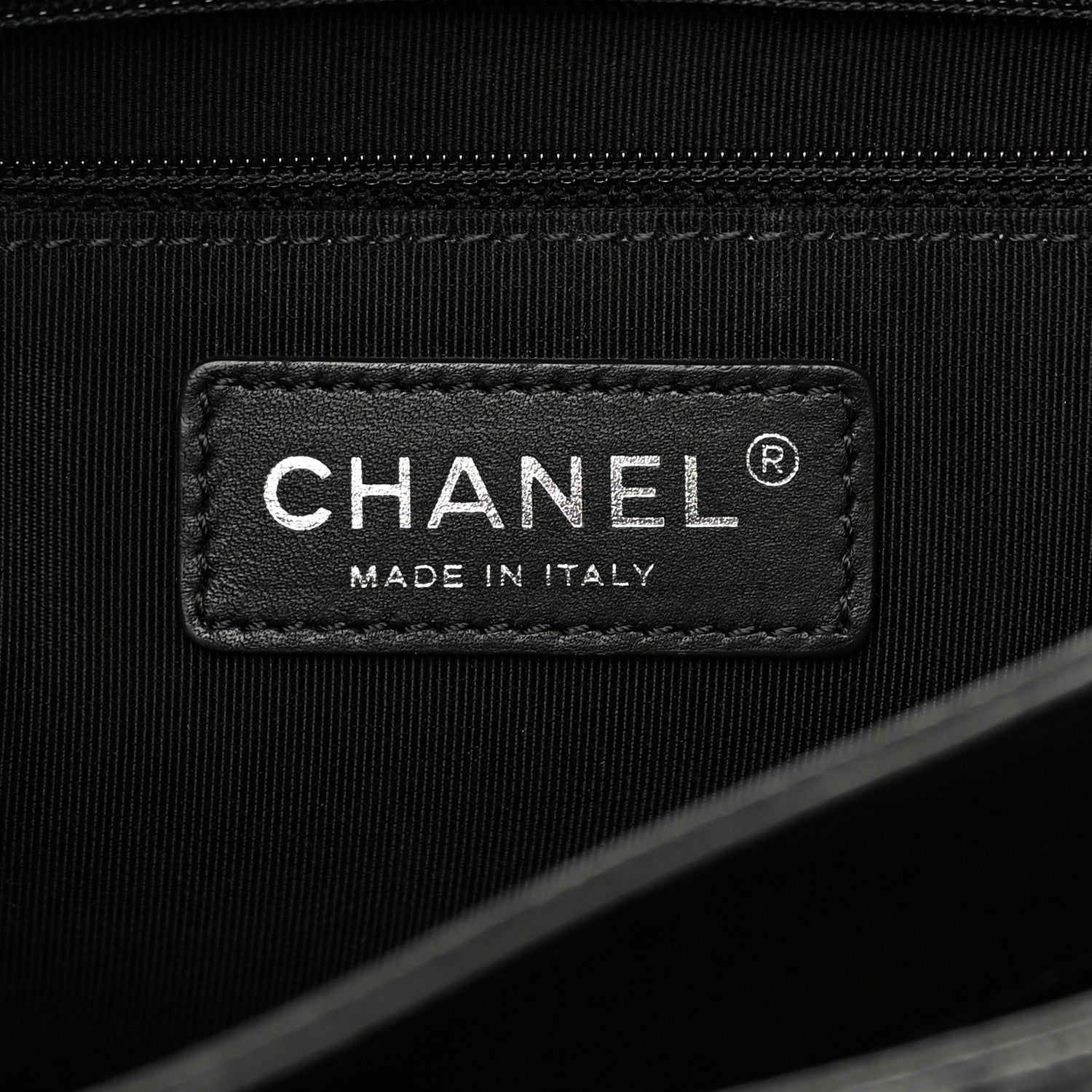 Chanel Caviar Quilted Medium Rock In Rome Single Flap Black 6 of 12