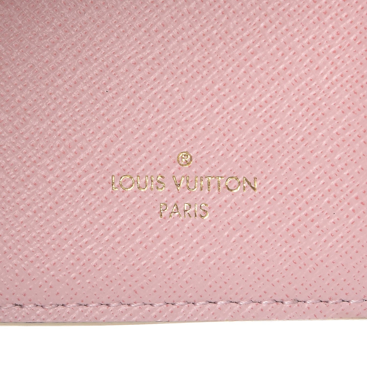 Louis Vuitton Damier Azur Victorine Wallet Rose Ballerine 6 of 7