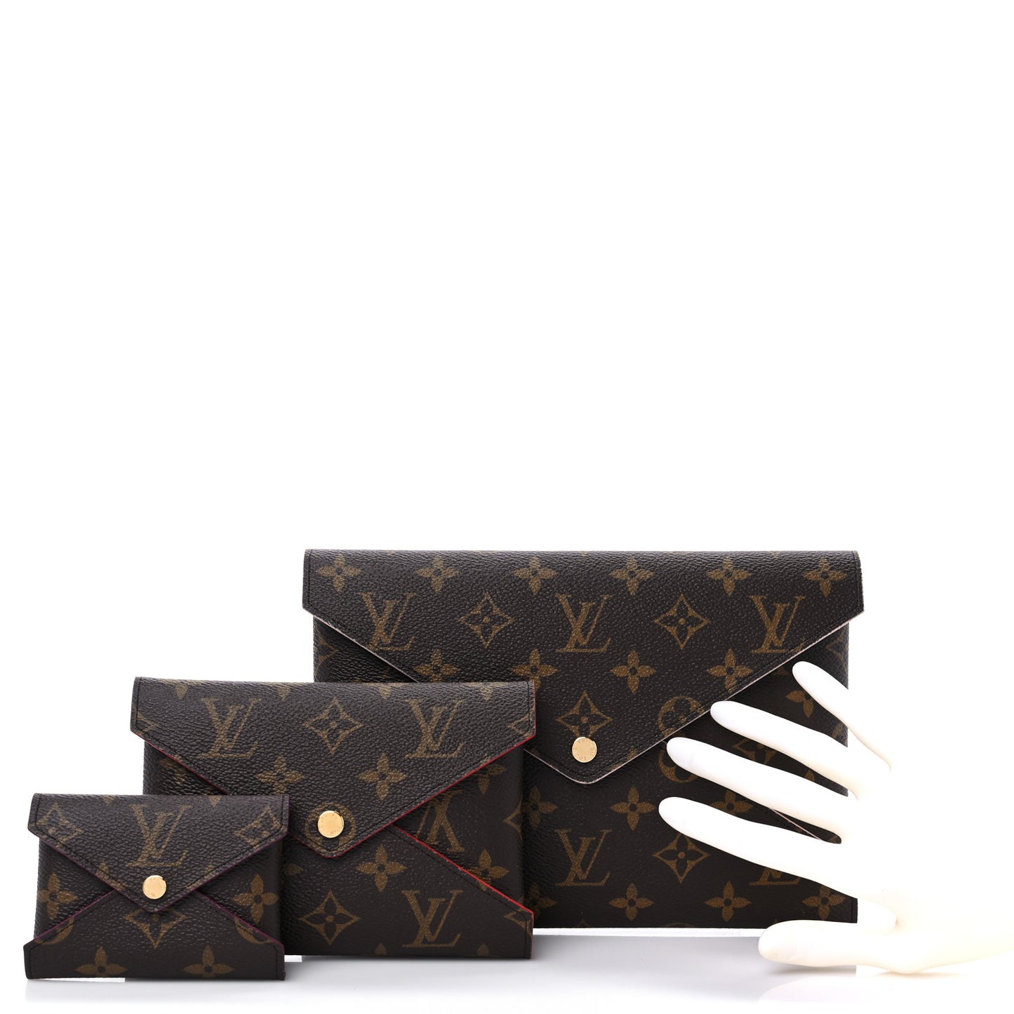 Monogram Kirigami Pochette Set